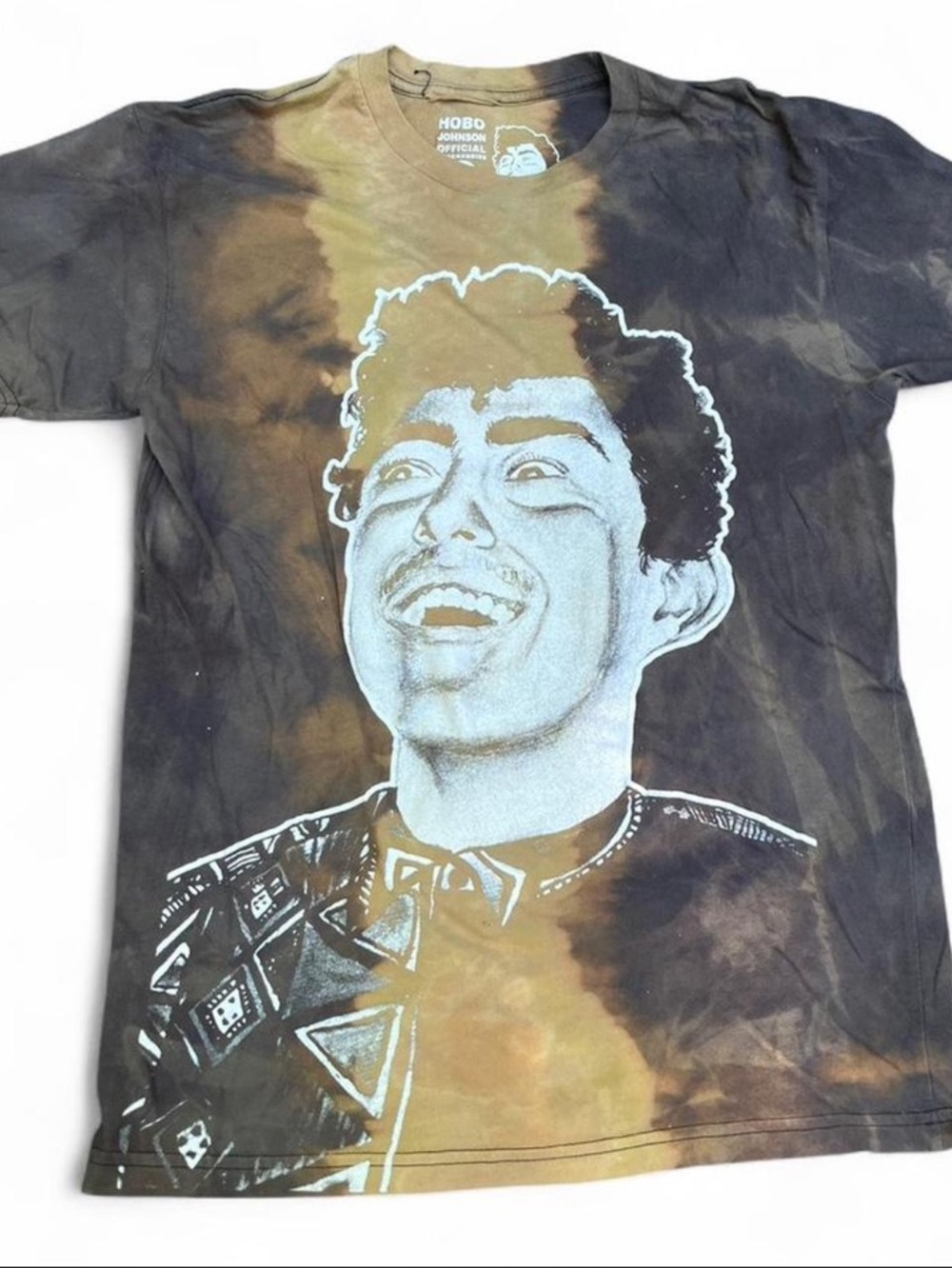 Hobo Johnson Graphic Tee
Custom Bleach Dye Acid Wash Indie Rap Medium